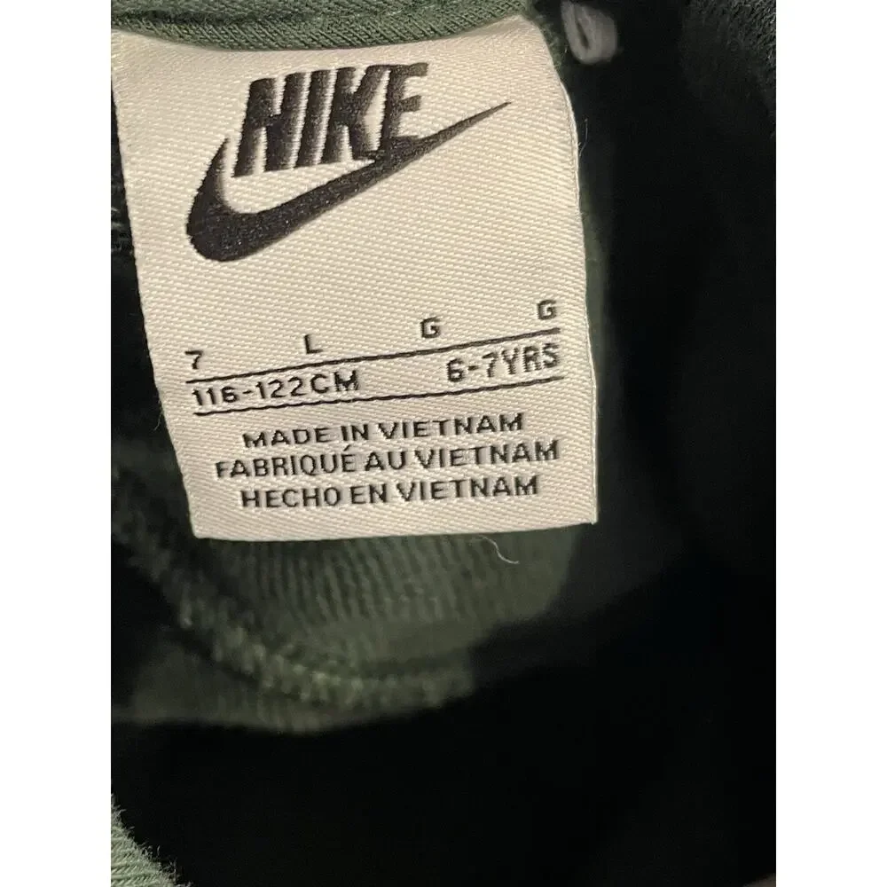 Nike NSW P.E. Blocked Pullover Hoodie Size Large 6-7